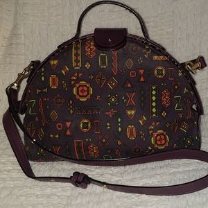 ♠️Kate Spade Saturday Canvas & Leather bag♠️